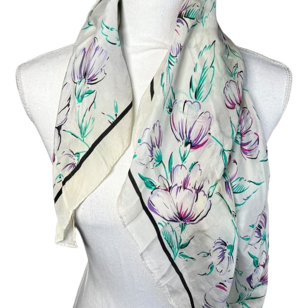 Jacqueline Ferrar Vintage Silk Scarf